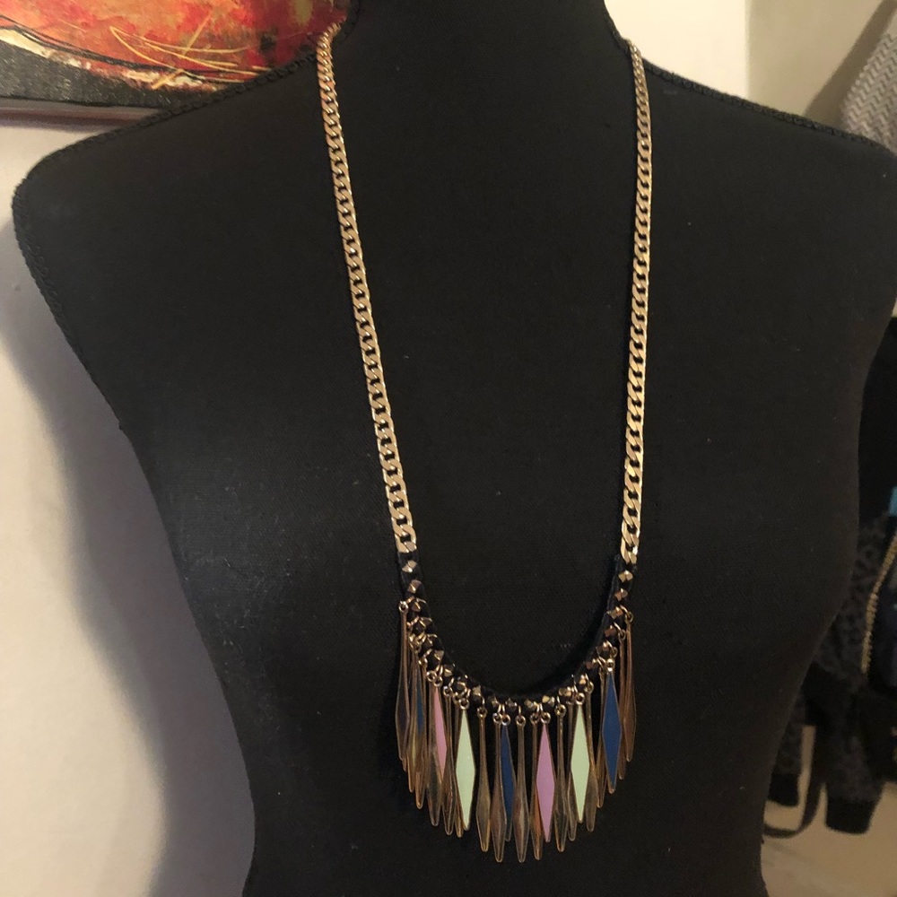 BCBGeneration Multicolored / Gold Metal Chain